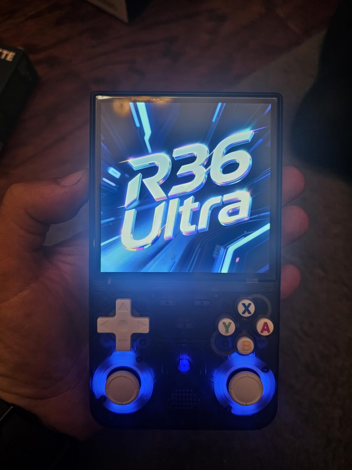 U8 Retro Handheld Game Console - Over 15000 Classic Games, 4.0 - Inch IPS Screen, Over 20 Emulators, 64G Dual TF Card Support, Rechargeable Portable Pocket Game Console Black - Customer Photo 1