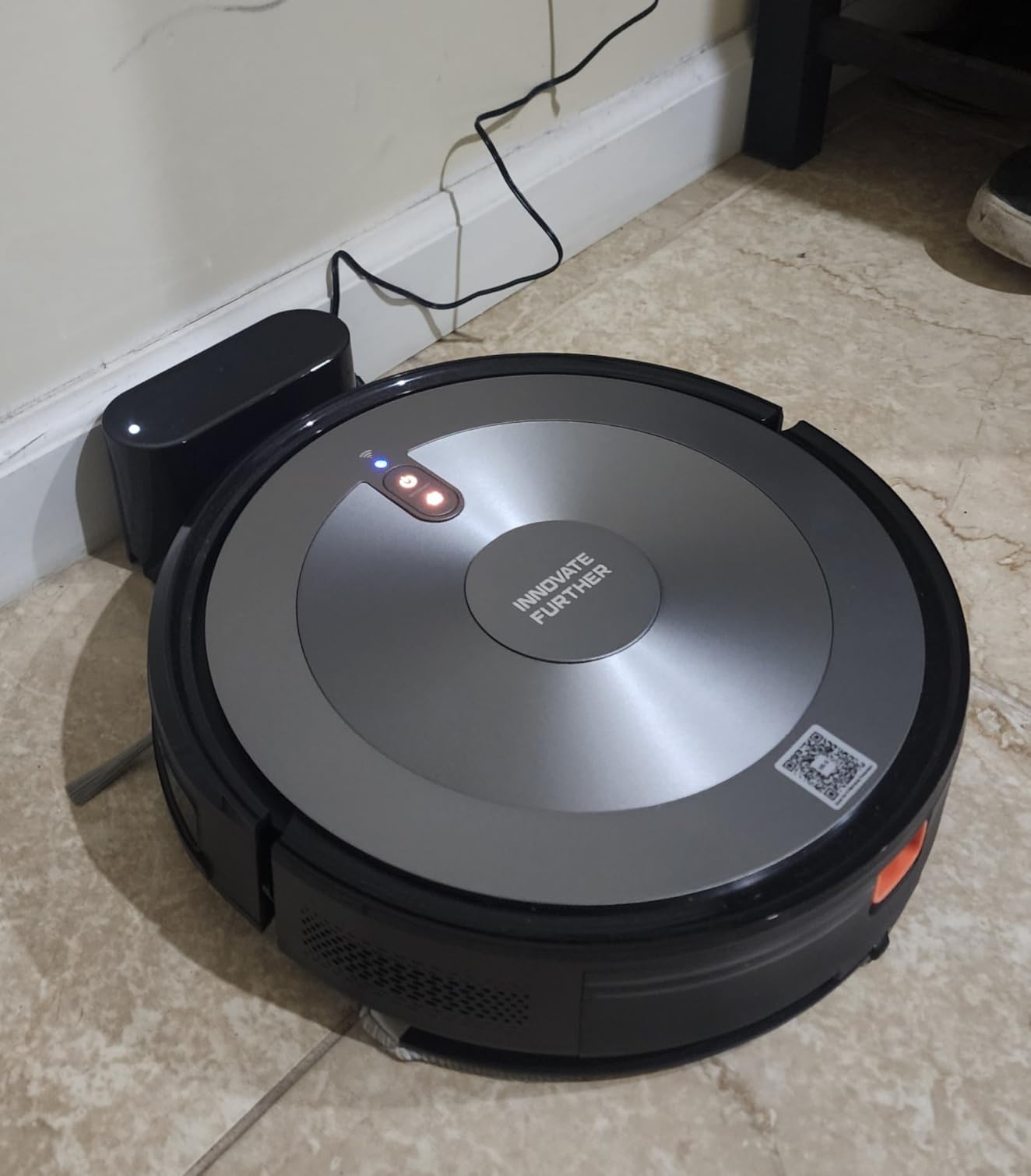 Robot Vacuum and Mop: 3000Pa Robotic Vacuum Cleaner for Under Furniture Bed, 3-in-1 Robot Vacuum and Mop Combo, Gyro Navigation, 0.59