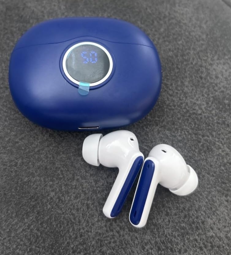A10 Pro Wireless Earbuds, Bluetooth 5.3 Headphones HiFi Stereo 50H Playback LED Digital Display Ear Buds with ENC Noise Canceling Headset, IPX7 Waterproof Earphones for Gym/Running/Work - Customer Photo 1