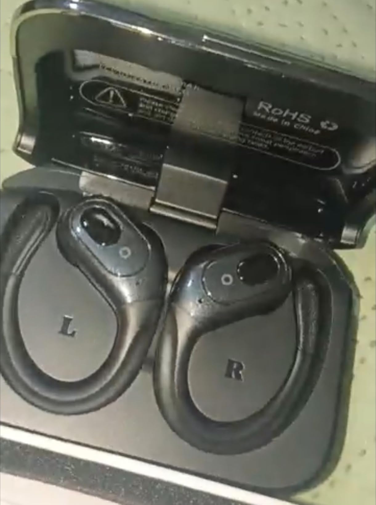 Wireless Earbuds Bluetooth 5.4 Headphones, Noise Canceling Ear Buds with 75hr Playtime, LED Power Display, IPX7 Waterproof Earphones Over-Ear Earphones for Sports/Workouts - Rose Gold - Customer Photo 2