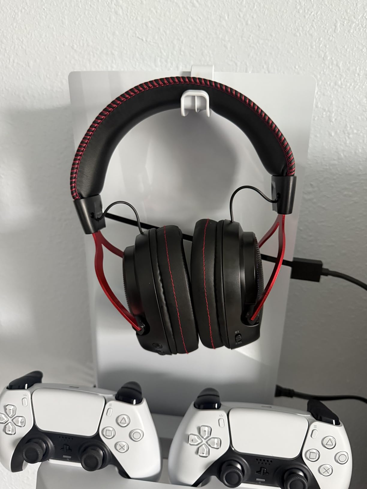 Wireless Gaming Headset for Ps5 Ps4 - 2.4GHz, 7.1 Surround Sound, Noise Cancelling Mic, RGB Lights, 40H+ Battery, Lossless Audio, Comfy Over Ear Headphones for PC, Switch, Xbox, Laptop, Mac, Mobile - Customer Photo 2