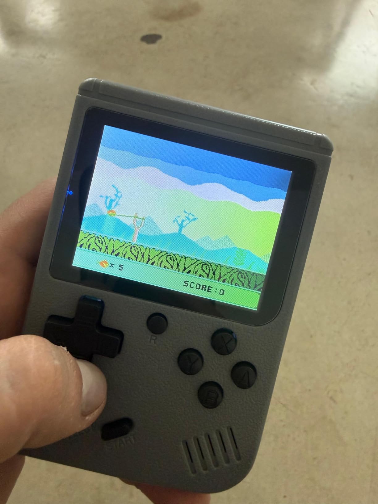 R36 PROMAX Retro Handheld Game Console,4.0 Inch Full-Lamination IPS Screen Retro Gaming Console,Linux System,Built-in 64GB Memory Retro Game Console,Portable Arcade Video Gaming Console - Customer Photo 2