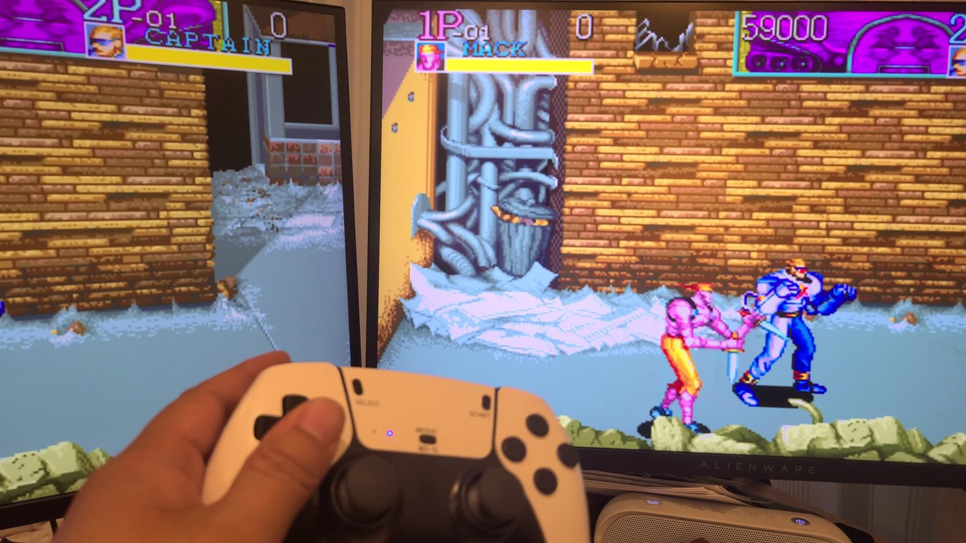 2025 Game Stick 4K 40,000 Games, Retro Gaming Console with Built-in 23 Emulators, HDMI Output, 64G TF Card, 2 Wireless Controllers, Plug and Play - Customer Photo 2