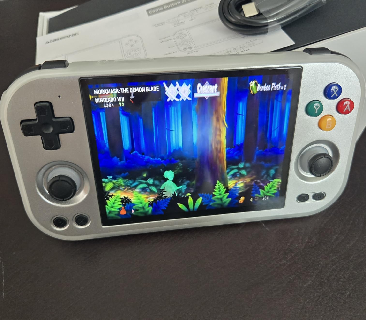 RG477M Retro Handheld Game Console, Aluminum Alloy CNC Dimensity 8300 Android14 System 4.7-inch Touch Handheld Game Console WiFi/Bluetooth Hall joystick RGB light 5300mah 12+ 256gb Customer Review RG477M Retro Handheld Game Console, Aluminum Alloy CNC Dimensity 8300 Android14 System 4.7-inch Touch Handheld Game Console WiFi/Bluetooth Hall joystick RGB light 5300mah 12+ 256gb - Customer Photo 2