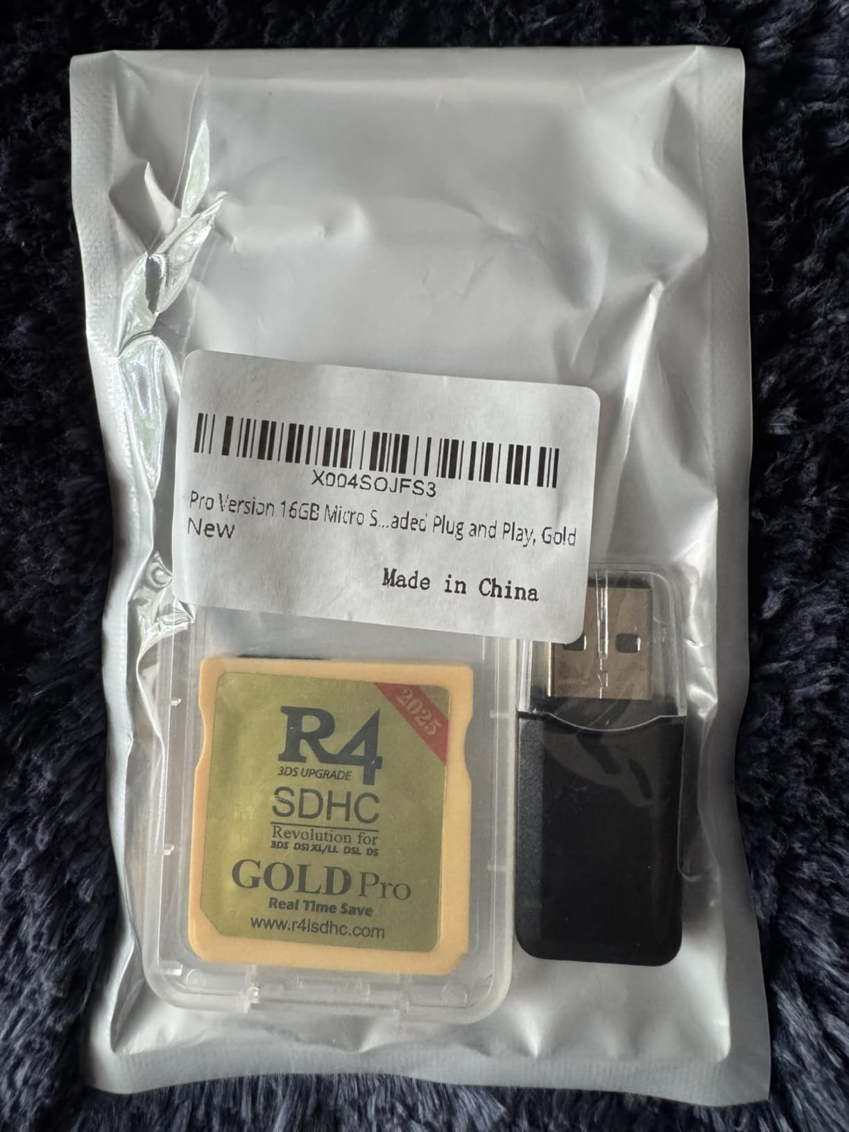 Pro Version 16GB Micro SDHC Dual Core Revolution Cartridge Compatible with New 2DS/3DS/LL/XL NDSL NDSI, Include a Card Adapter, NO Timebomb, Preloaded Plug and Play, Gold Customer Review Pro Version 16GB Micro SDHC Dual Core Revolution Cartridge Compatible with New 2DS/3DS/LL/XL NDSL NDSI, Include a Card Adapter, NO Timebomb, Preloaded Plug and Play, Gold - Customer Photo 1