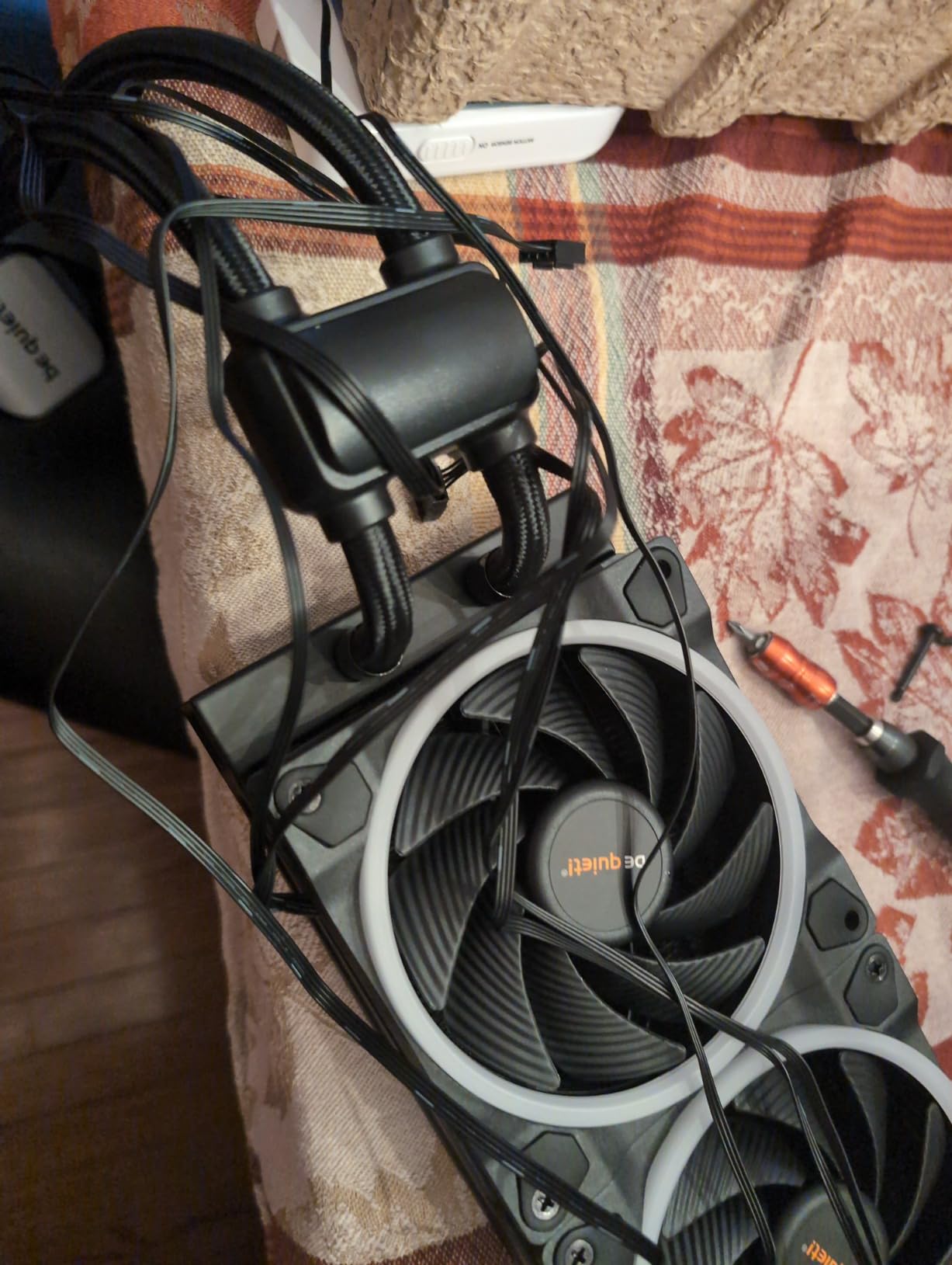 be quiet! Pure Loop 3 240mm All-in-One Water Cooling for Slightly Overclocked AMD/Intel Systems, 2X Pure Wings 3 120mm PWM High-Speed Fans, High Static Pressure, Whisper-Quiet PWM Pump - Customer Photo 5