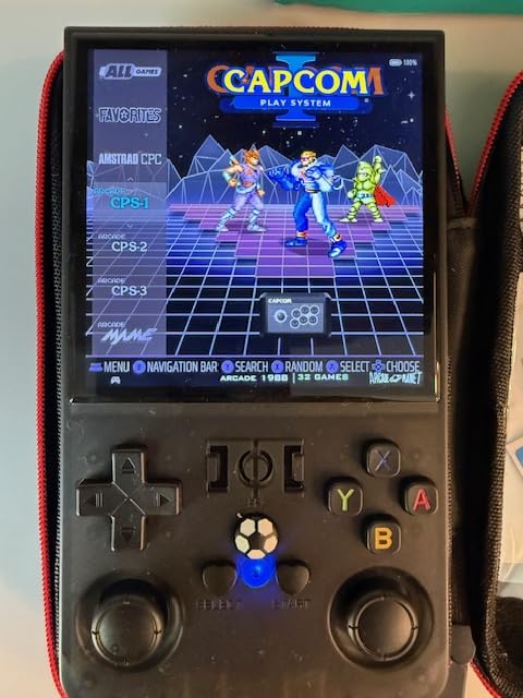 R36MAX Retro Handheld Game Console – 18,000+ Classic Games, 4.0