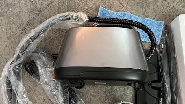 Steam Cleaner, 293°F 58 PSI Powerful Multipurpose Handheld Steam Mop for Home Use, 21 Attachments, 50Oz Capacity, Heavy Duty Steamer for Carpets, Floors, Cars, Tiles, Crack Cleaning, Titanium Silver Customer Review Steam Cleaner, 293°F 58 PSI Powerful Multipurpose Handheld Steam Mop for Home Use, 21 Attachments, 50Oz Capacity, Heavy Duty Steamer for Carpets, Floors, Cars, Tiles, Crack Cleaning, Titanium Silver - Customer Photo 1