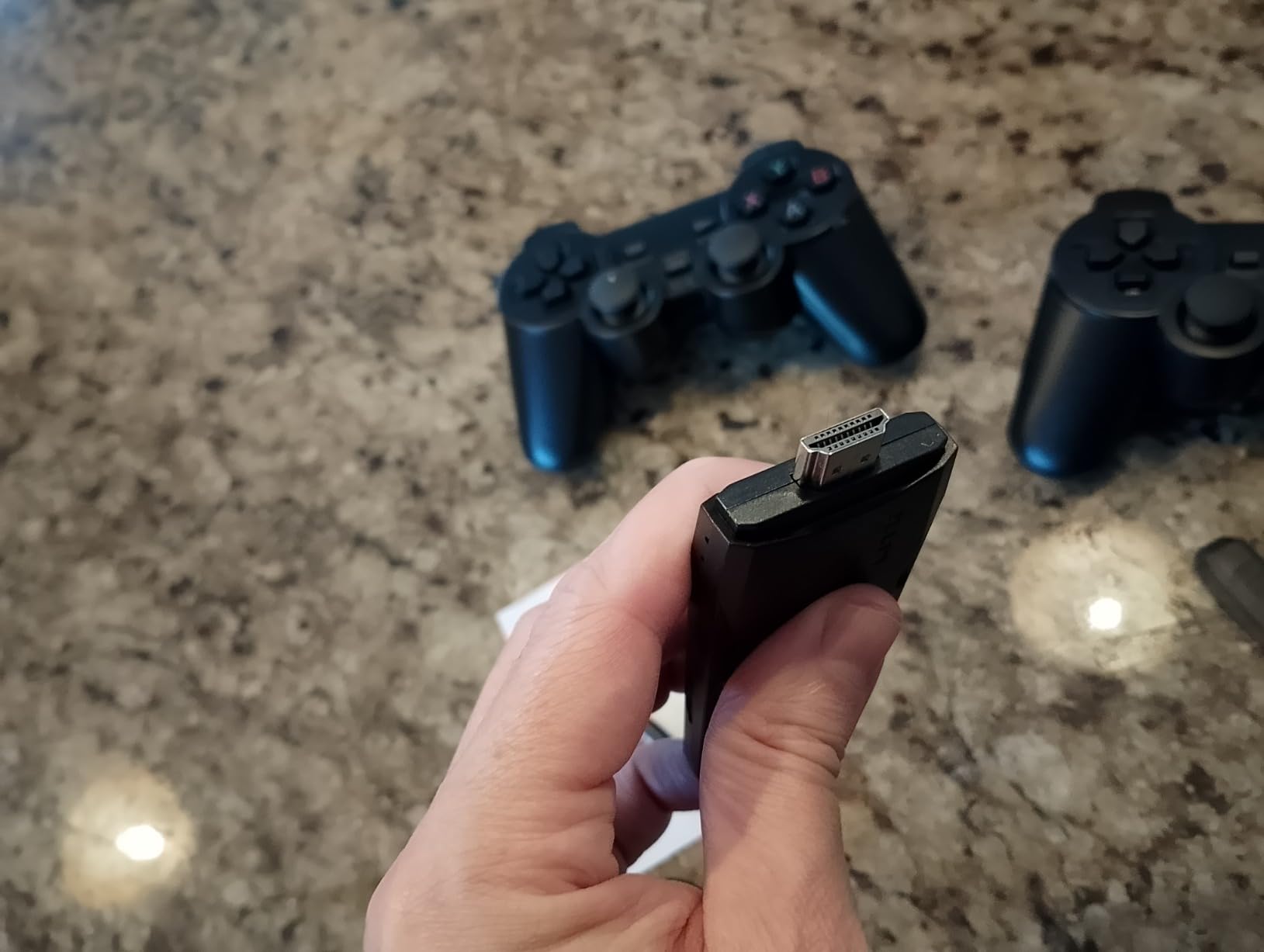 New Retro Gaming Console & Game Stick Pro - 40,000+ Classic Video Games, 23 Emulators, Dual Wireless Controllers, 4K HDMI Output, Plug & Play, Compatible with TV, PC, Projector, 64GB - Customer Photo 1