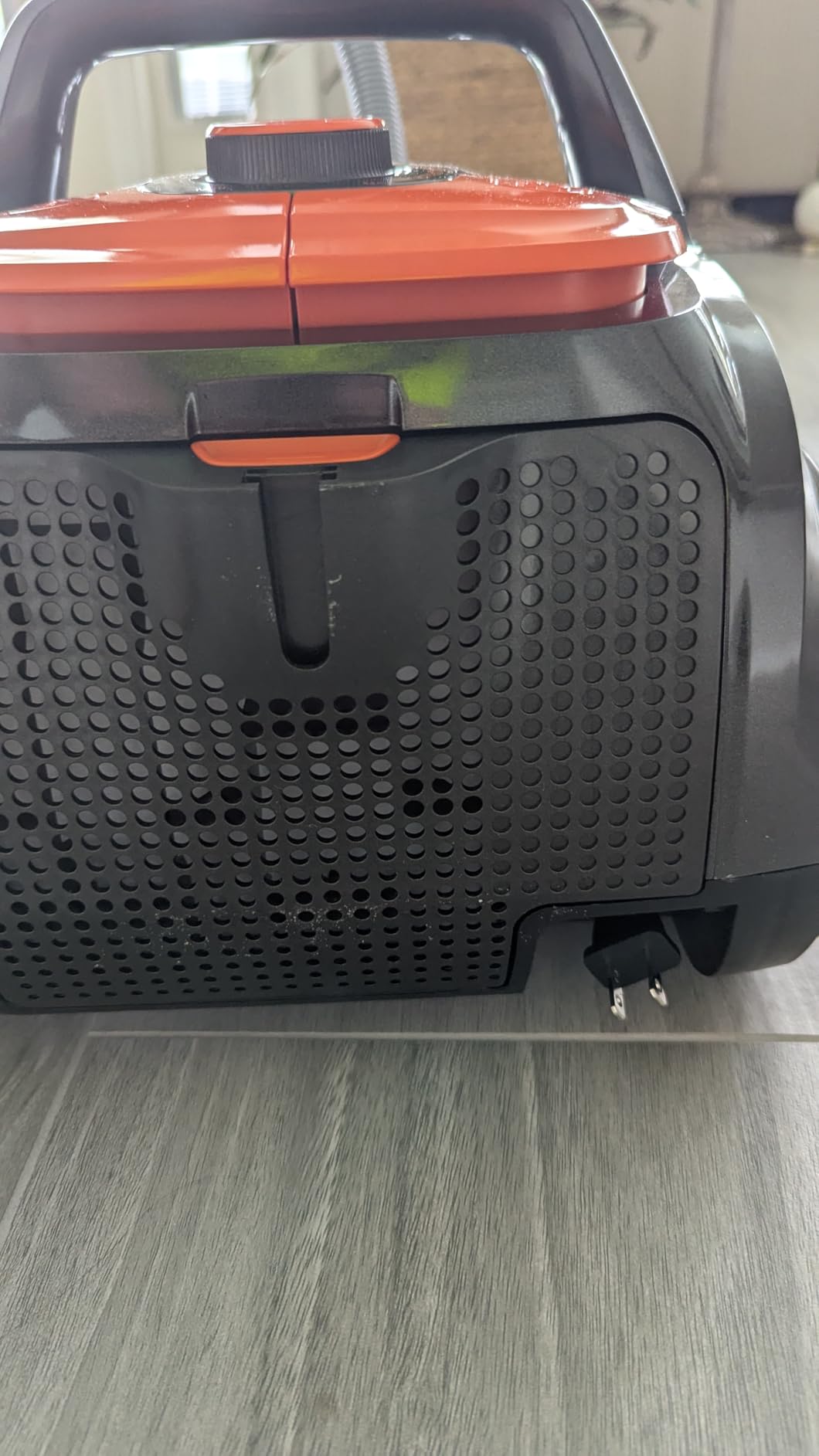 Aspiron Canister Vacuum Cleaner, 30Kpa Bagless Vacuum Cleaners, 3.7QT Large Dust Cup, Double HEPA Filter, Retractable Cord, 1600W Lightweight Vacuum Cleaner with 5 Tools for Hard Floors, Indigo - Customer Photo 3