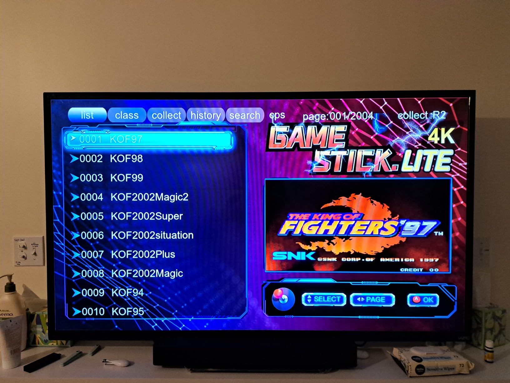 Wireless Retro Game Console, Retro Game Stick with Built-in 23 Emulators, 20,000+ Games, 4k Hdmi Output, and 2.4GHz Wireless Controller, Plug and Retro Play Video Games for Tv (64 GB) - Customer Photo 2