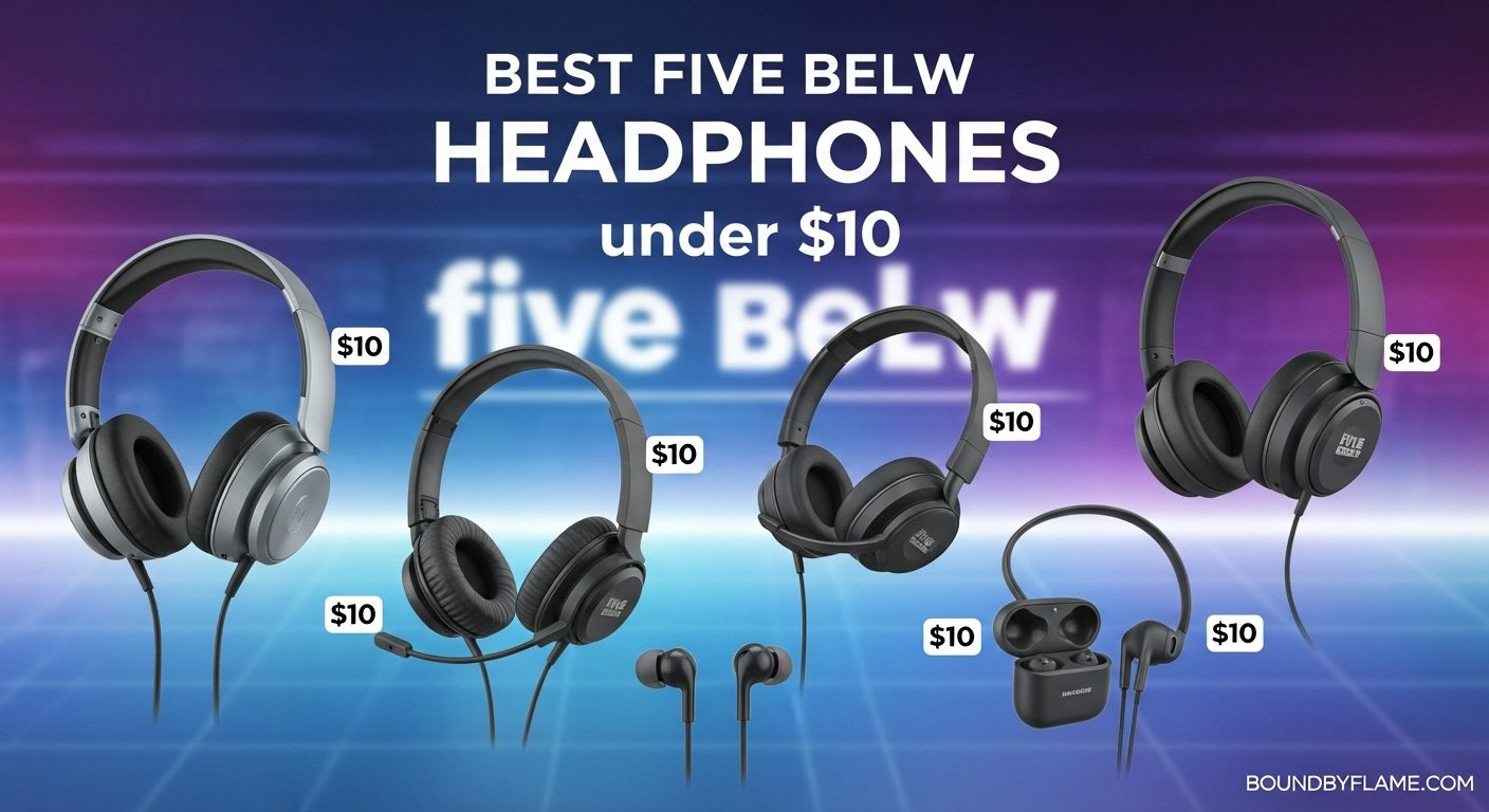 Best Five Below Headphones under $10