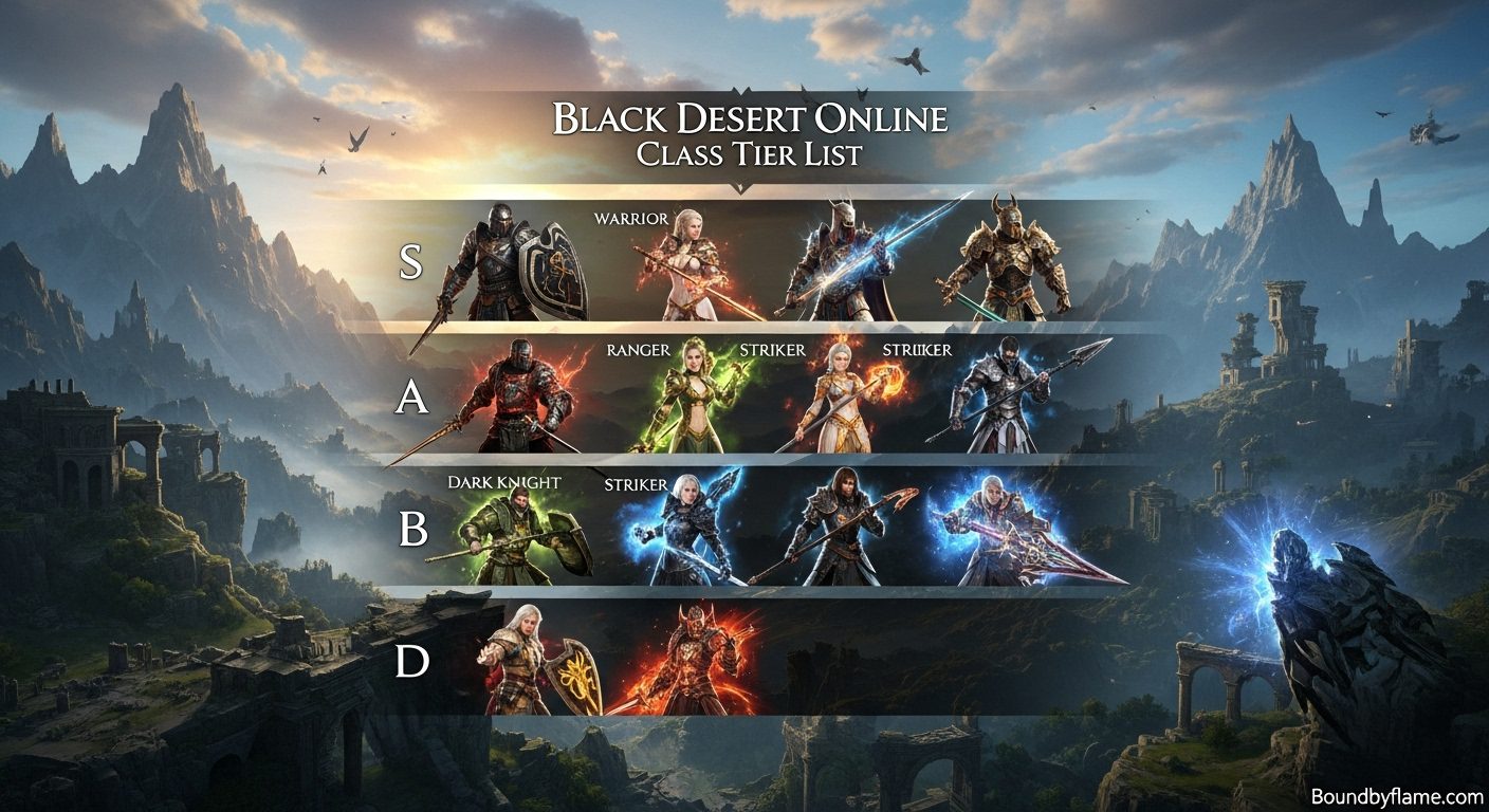 Black Desert Online Class Tier List