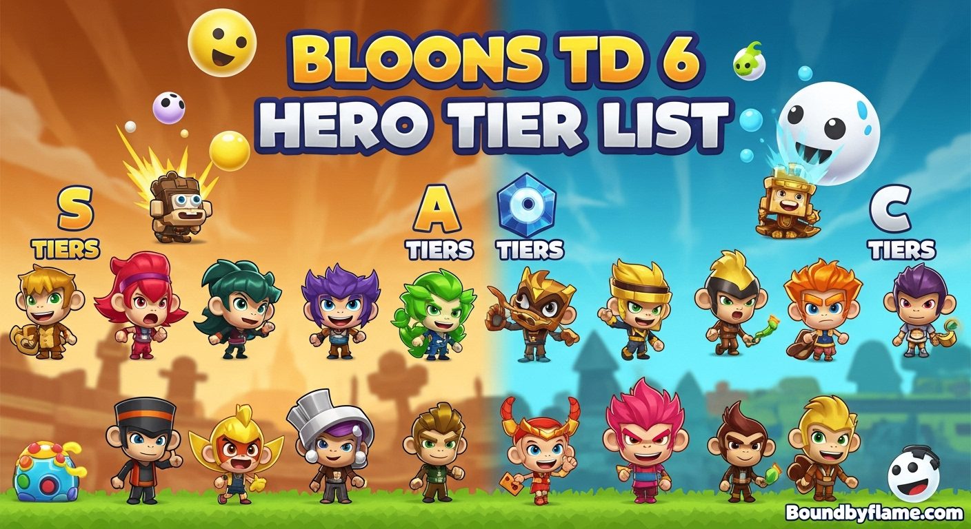 Bloons TD 6 Hero Tier List