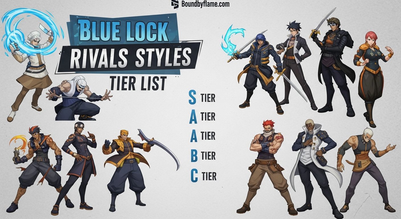 Blue Lock Rivals Styles Tier List
