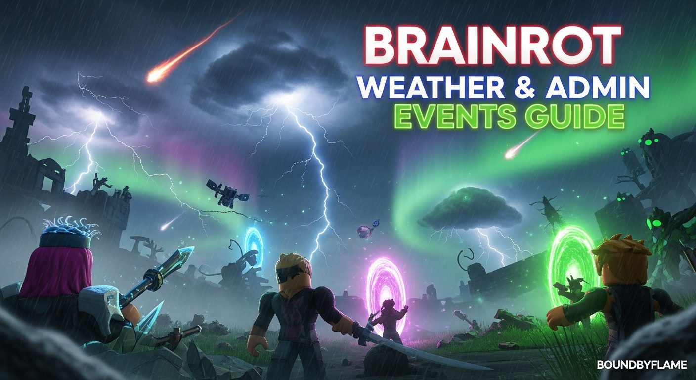 Brainrot Weather & Admin Events Guide