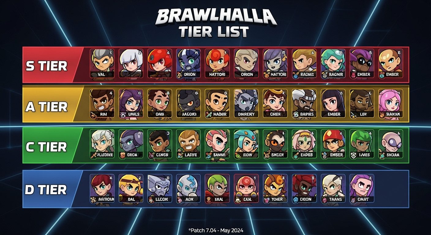Brawlhalla Tier List