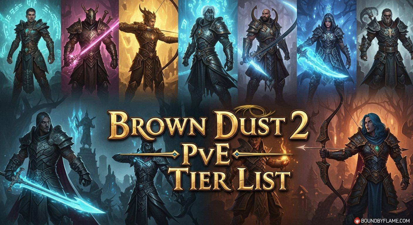 Brown Dust 2 PvE Tier List