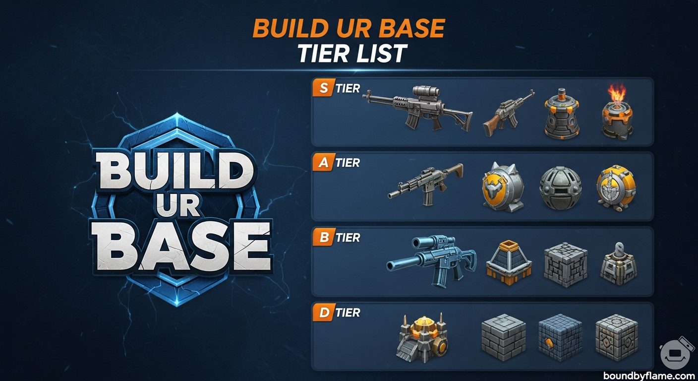 Build Ur Base Tier List