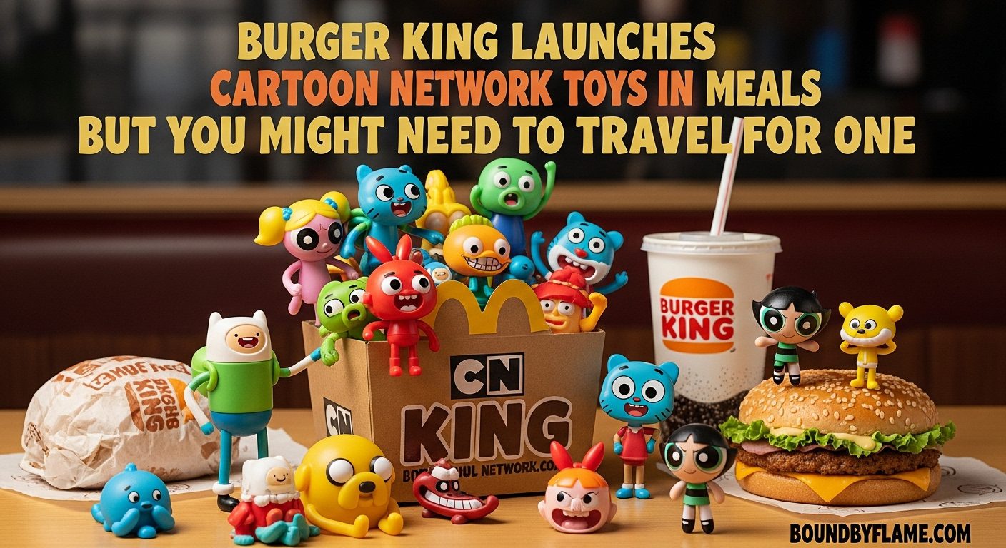 Burger King Launches Cartoon Network Toys In Meals But You Might Need To Travel For One