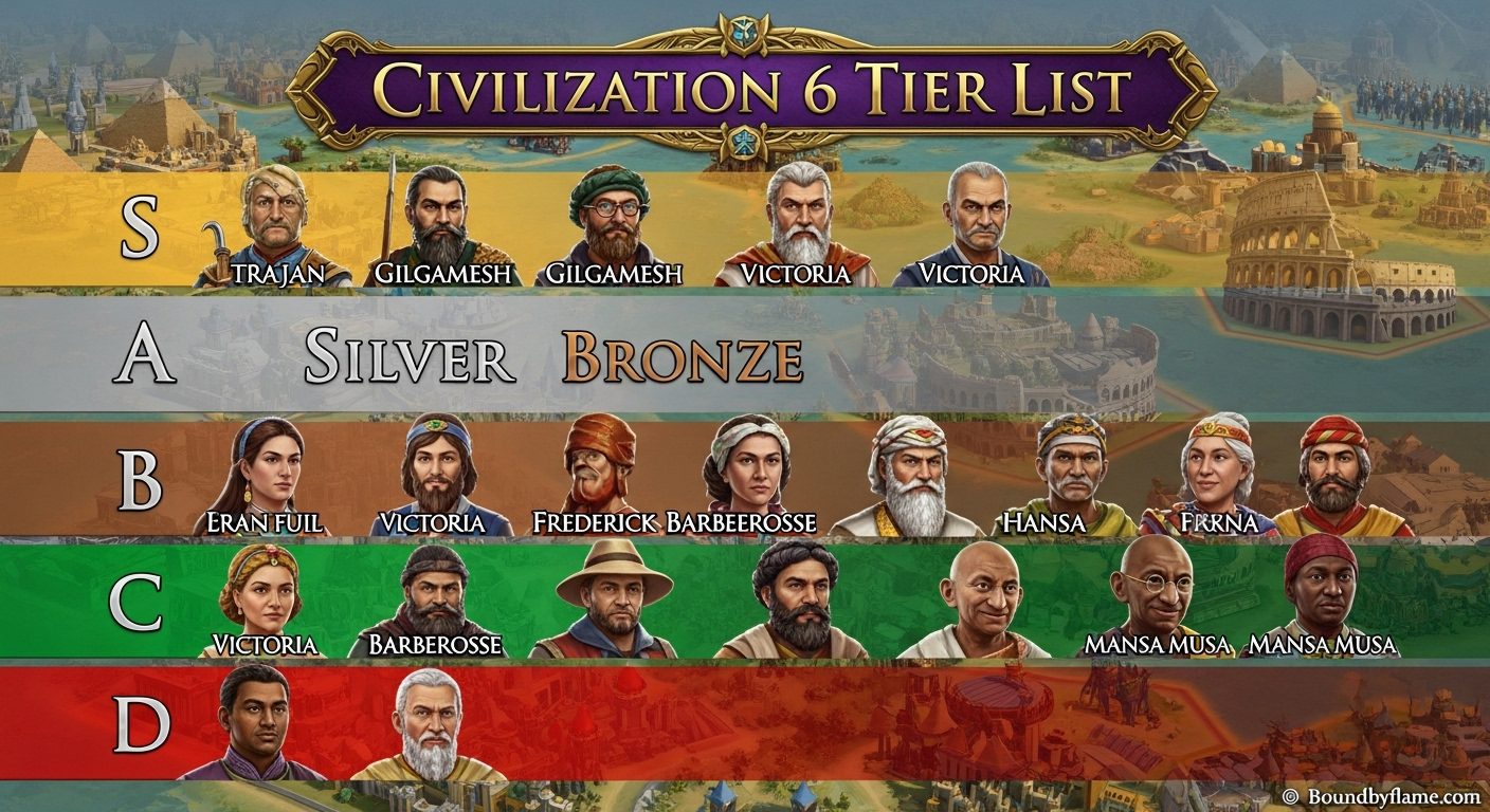 Civilization 6 Tier List