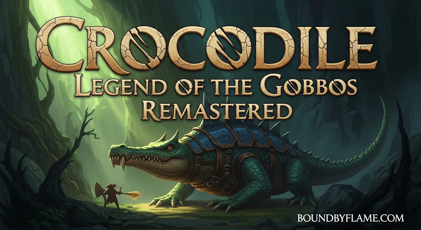 Crocodile Legend of the Gobbos Remastered