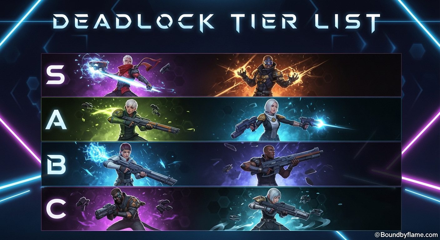 Deadlock Characters Tier List