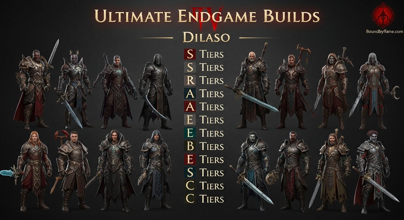 Diablo 4 Endgame Builds Tier List