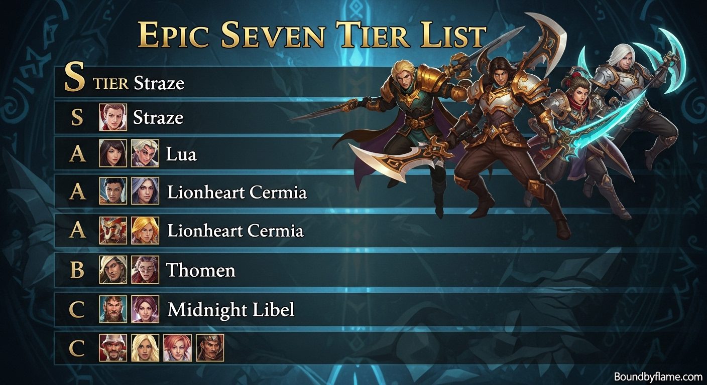 Epic Seven Tier List