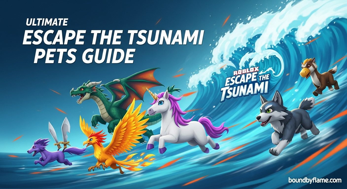 Escape The Tsunami Pets Guide