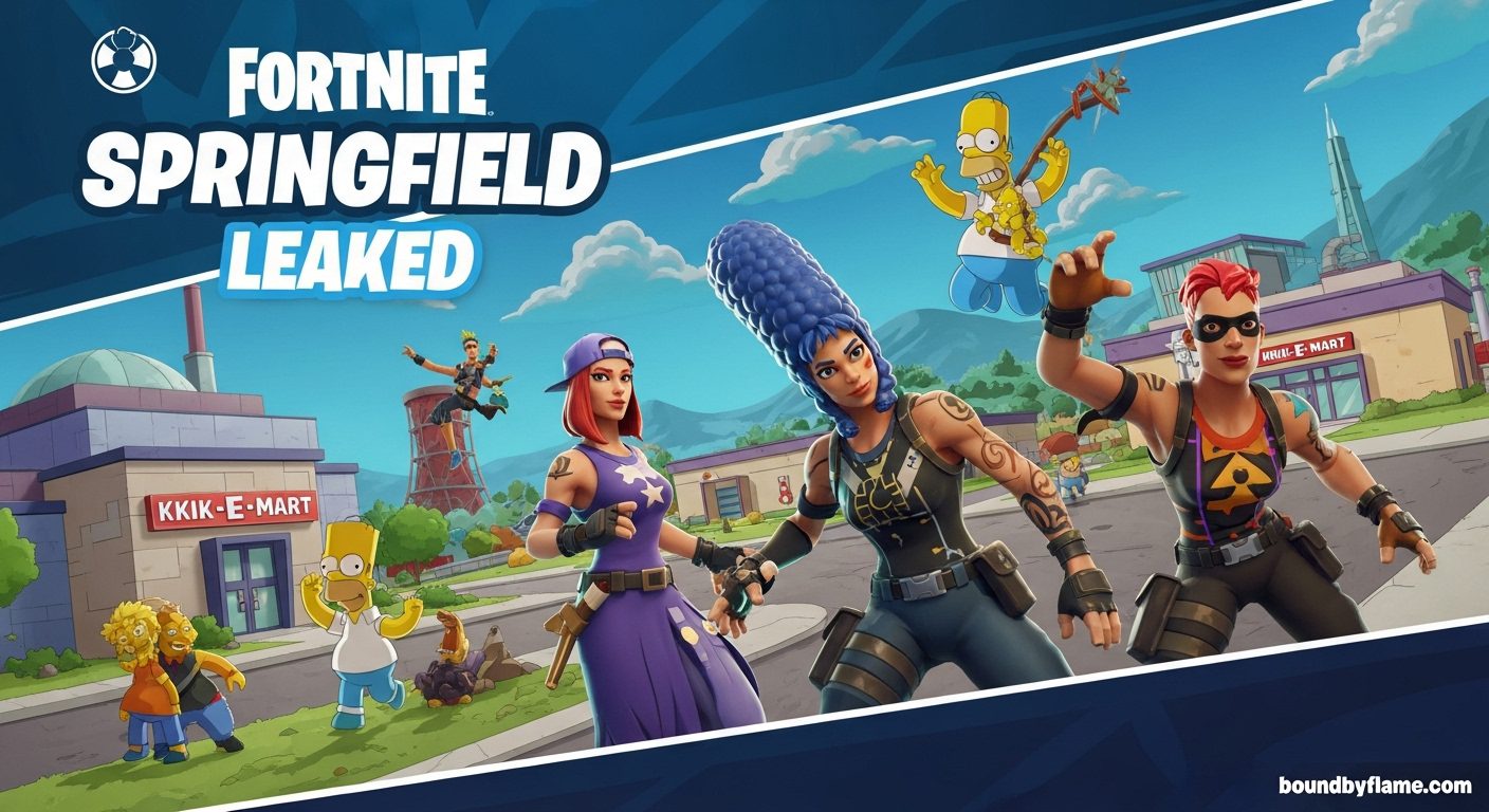 Fortnite Springfield Leak