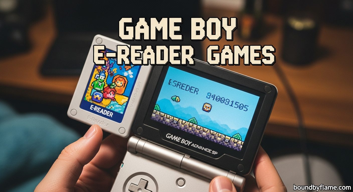 Game Boy E-Reader Games