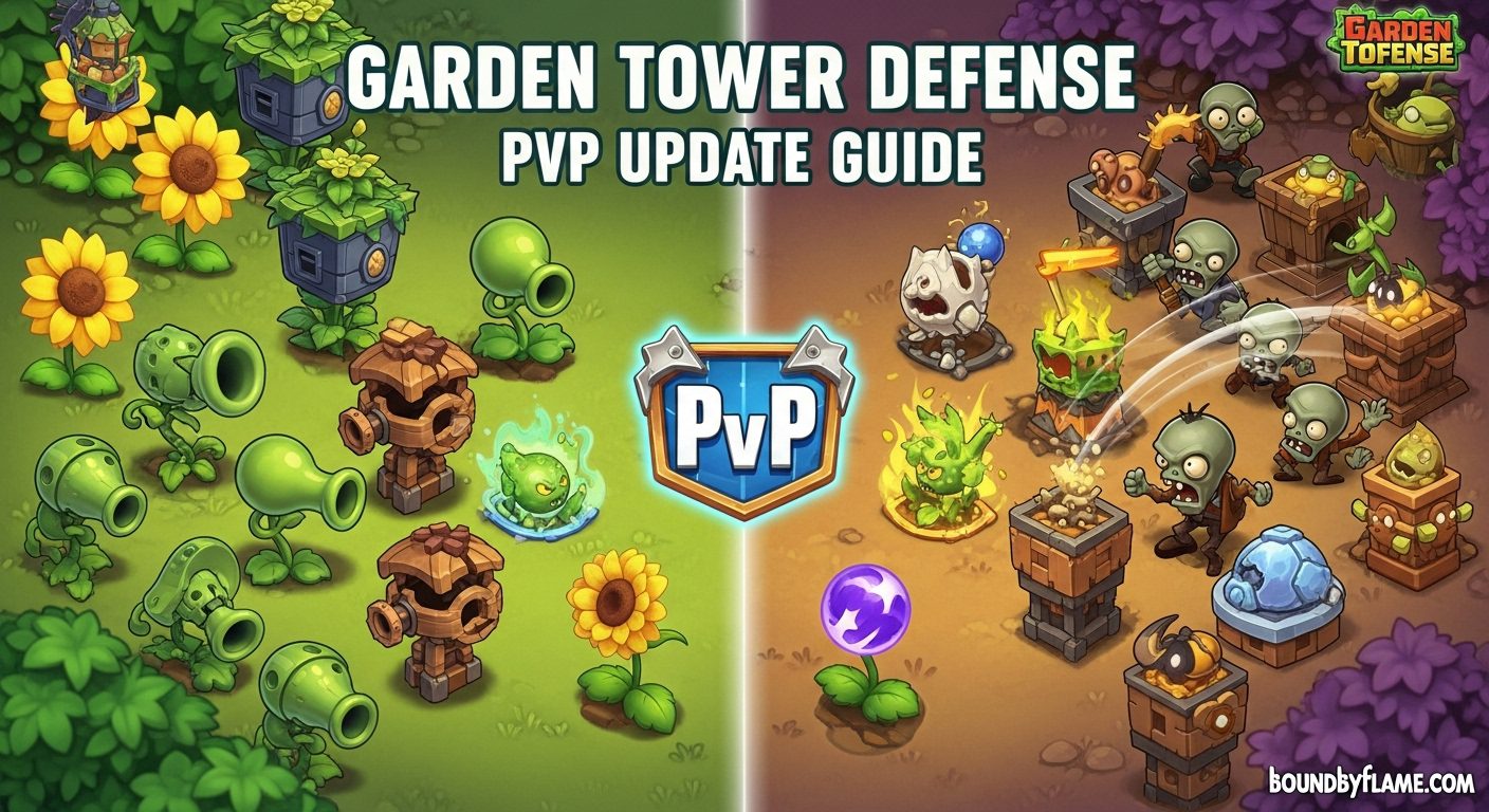 Garden Tower Defense PvP Guide