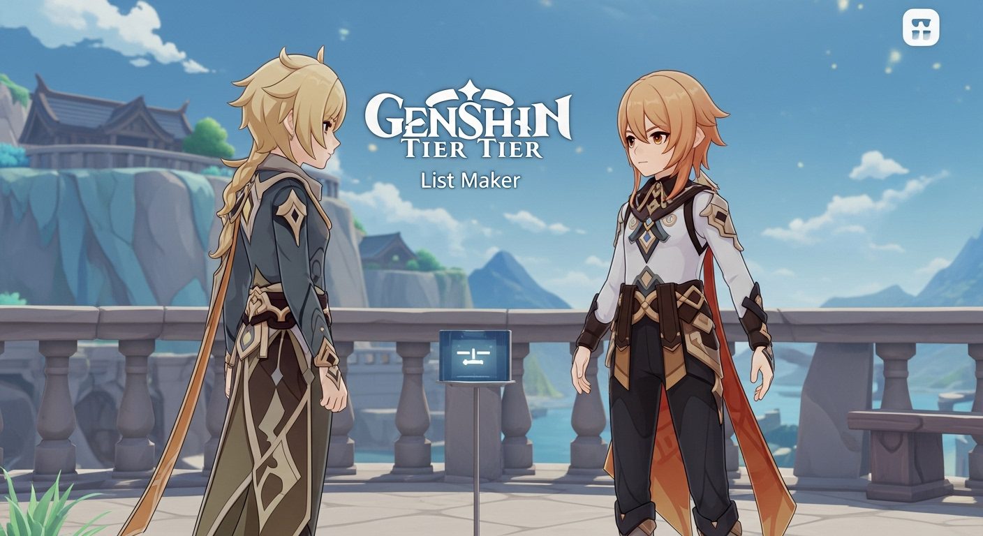 Genshin Impact Tier List Maker