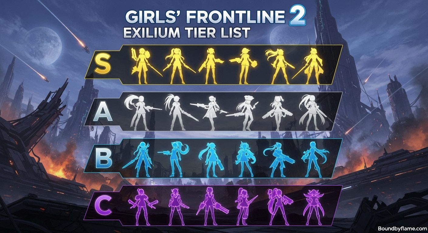 Girls Frontline 2 Exilium Tier List