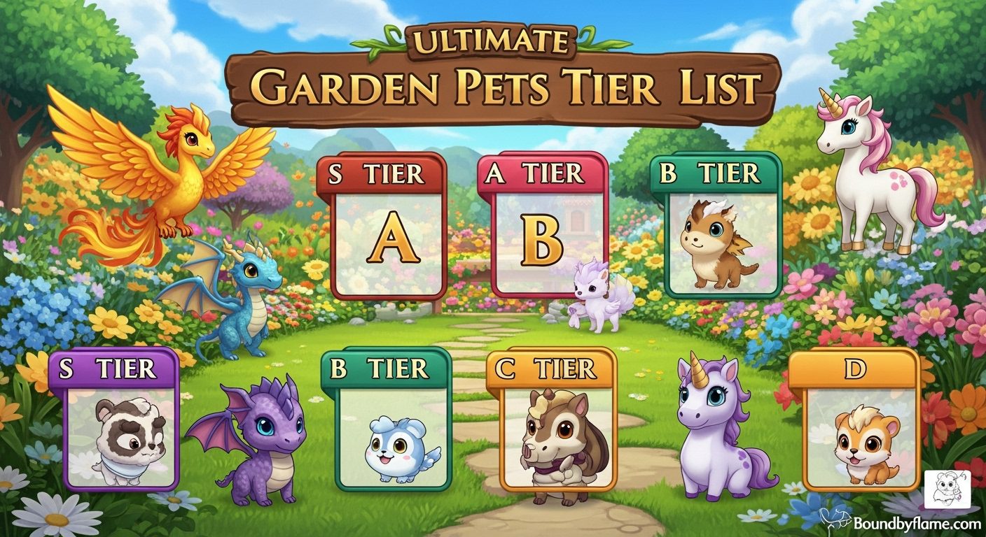 Grow a Garden Pets Tier List