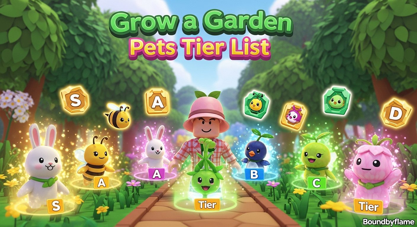 Grow a Garden Pets Tier List