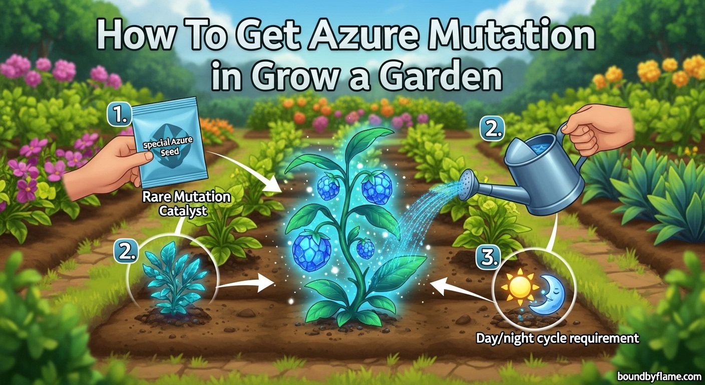 How To Get Azure Mutation in Grow a Garden