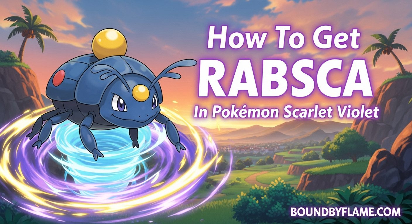 How To Get Rabsca In Pokemon Scarlet Violet
