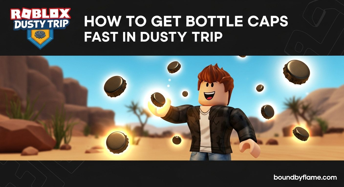 How to Get Bottle Caps Fast in Dusty Trip Roblox