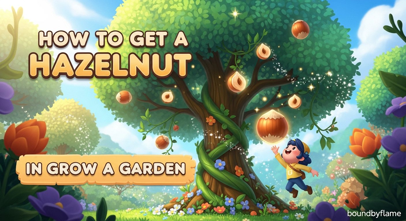 How to Get Hazelnut in Grow a Garden