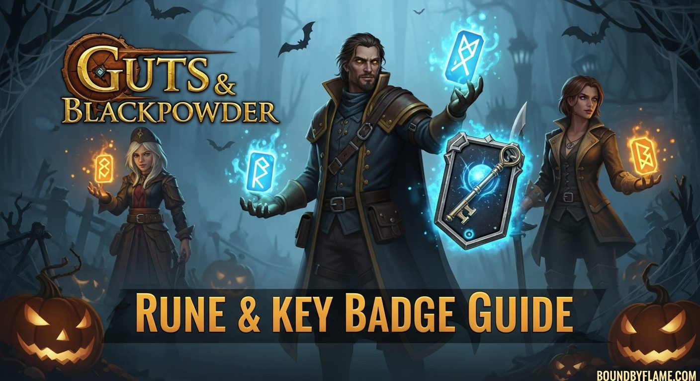 How to Get Rune & Key Badge in Guts & Blackpowder