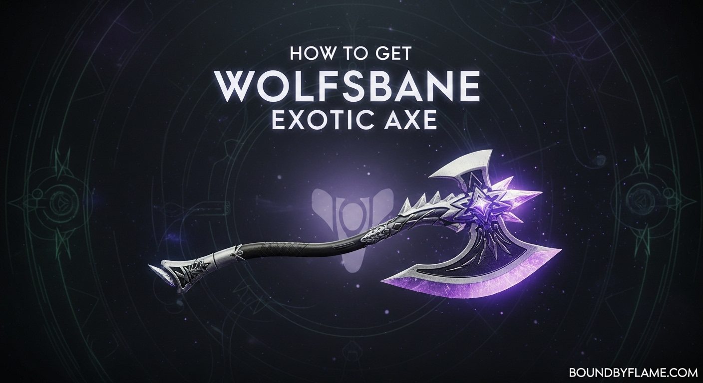 How to Get Wolfsbane Exotic Axe in Destiny 2