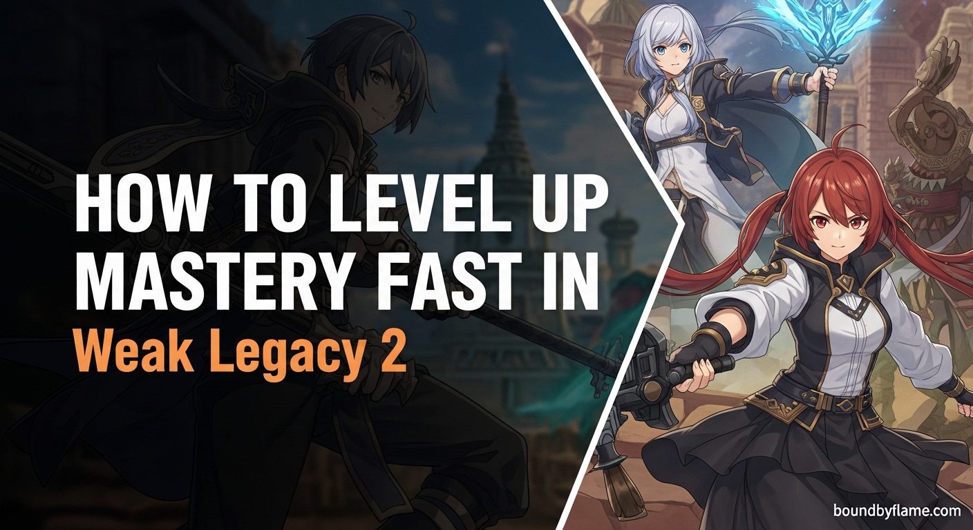 How to Level Up Mastery Fast in Weak Legacy 2