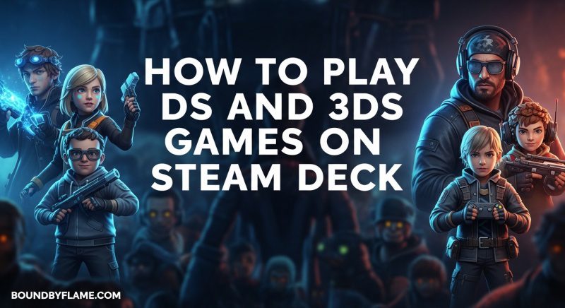 How to Play DS and 3DS Games on Steam Deck