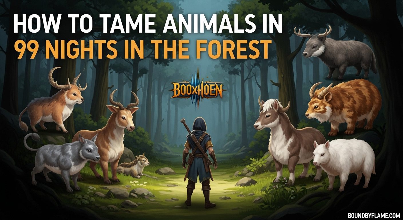 How to Tame Animals in 99 Nights in the Forest