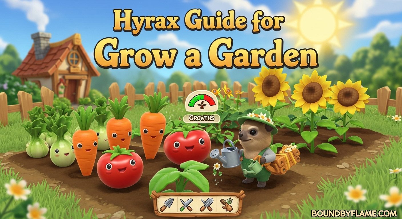 Hyrax Guide for Grow a Garden