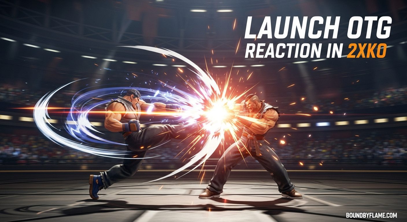 Launch OTG Reaction in 2XKO