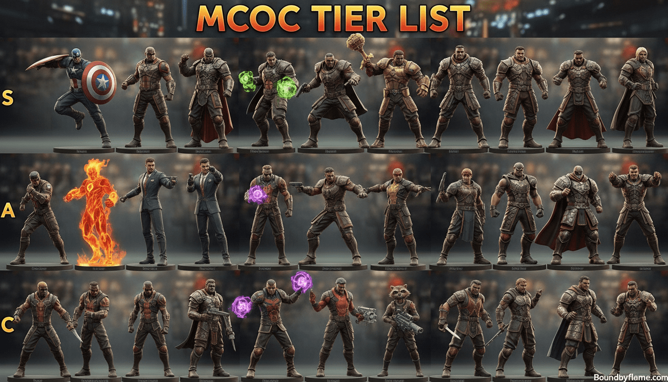 MCOC Tier List