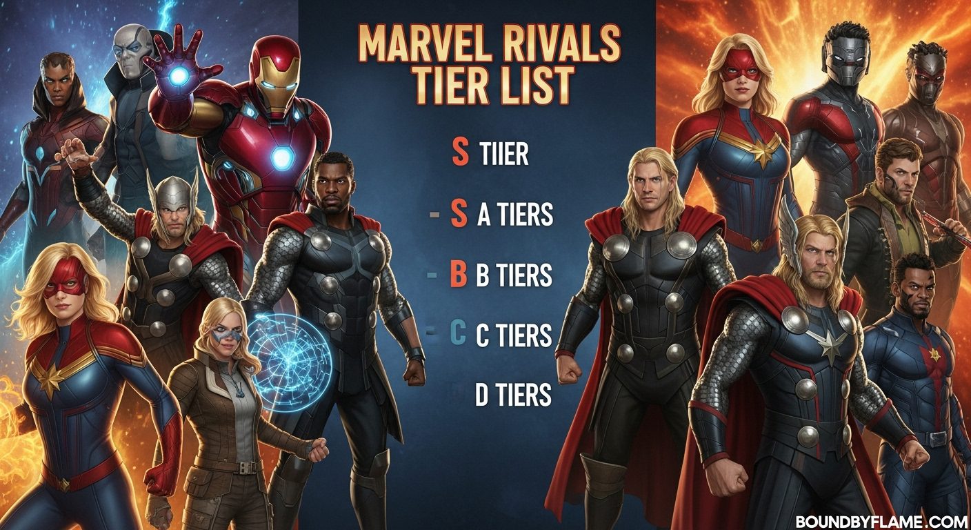 Marvel Rivals Tier List